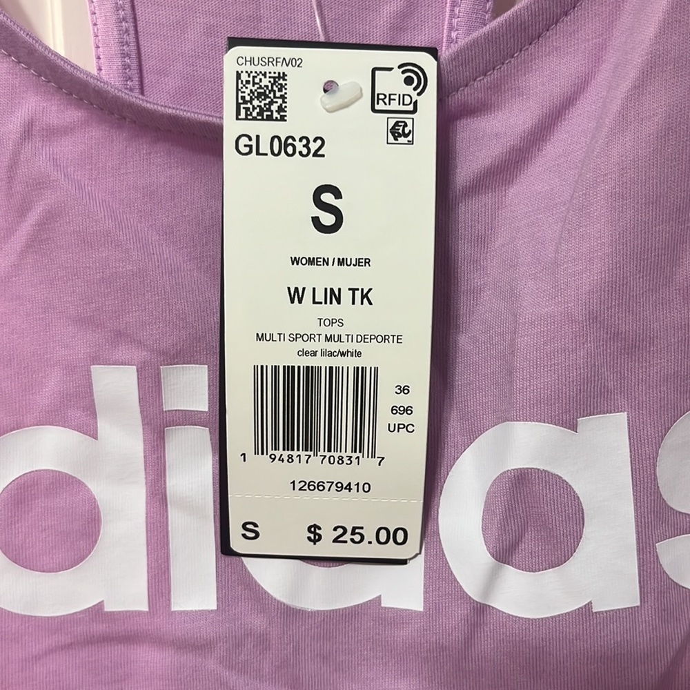 ADIDAS RACERBACK TANK - BRAND NEW - Picture 2 of 2